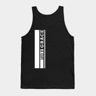 Saved By Grace: Christian Shirts and Christian Gifts Tank Top